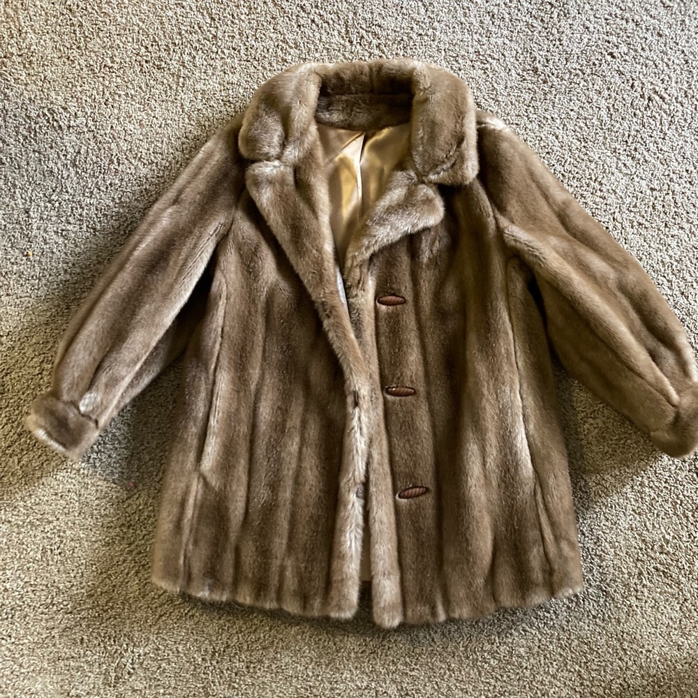 Vintage Faux Fur Coat